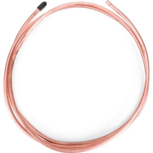 1 pc 2m C1100 T2 Copper Tube Soft Coil Pipe for Air Conditioner Refrigerator OD 6mm / ID 5mm Copper Pipe