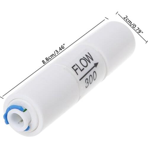 300CC Flow Restrictor 1/4\" Connect For RO Reverse Osmosis Systems Water Purifier Pipe Fittings