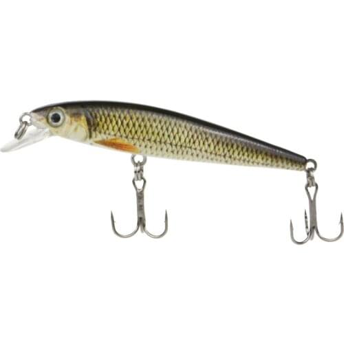 Lifelike Minnow Fishing Bait 7.5cm 4.7g Swimbait Floating Wobblers Lure Bass Pike Muskie Fishing Lure Rattling