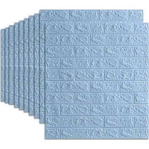 Self-adhesive Wall Stickers Wallpaper 3d Brick Stickers Waterproof Foam Kitchen Living Room Tv Wall Diy Decoration Stickers