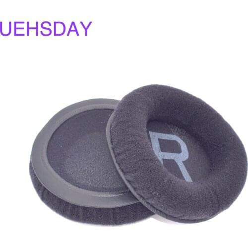 UEHSDAY Velour Velvet Replacement Ear Pads for AKG K540 K545 K845BT Headphones Headset Cushion Cups Cover Repair Parts