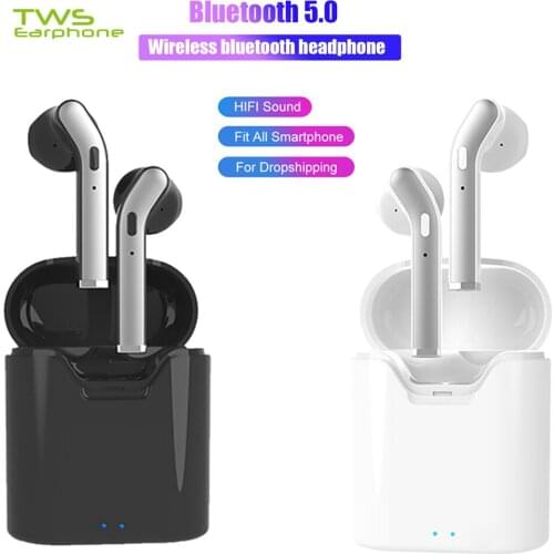 TWSearphone H17T Bluetooth 5.0 Headphones Wireless Hi-Fi Earphone HD Handfree Call Mini Earbuds With Charrging Gaming Earset
