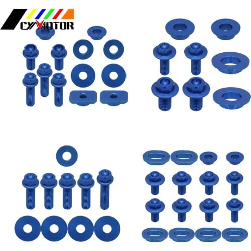 Dirt Bike Motocycle Plastic Body Parts Guard Screw For Yamaha YZ250F YZ450F 2006 2007 WR250F WR450F YZ WR 250F 450F