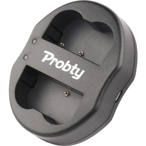 PROBTY EN-EL3e EN EL3e USB Dual Charger for Nikon D50 D70S D80 D80S D90 D100 D200 D300 D700 D300s