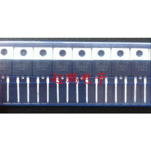 10PCS/ SR860 8A 600V TO220-2 TO-220-2