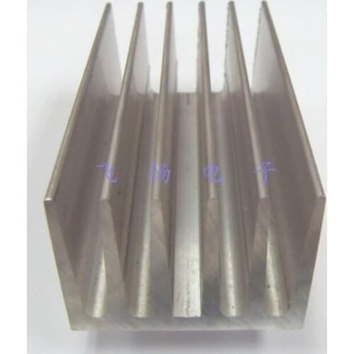 Fast Free ship 2pcs/lot Fan high quality aluminum heatsink 100*53.4*40MM radiator