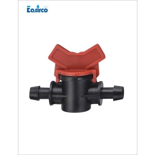 5pcs/pack) 12mm in-line shut off valve for garden irrigation.Free shipping