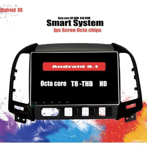 8 Core 6+128G android 10.0 Auto radio car dvd video player pc tablet Head unit for Hyundai Santa fe 2007 - 2012 gps navi Carplay