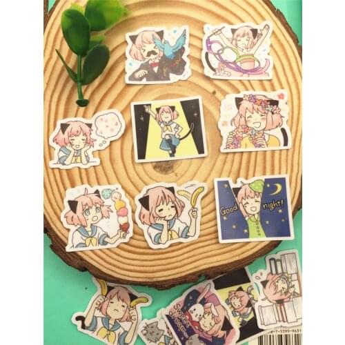 40 cute girl scrapbook stickers, DIY laptop suitcase skateboard motorcycle bicycle toy