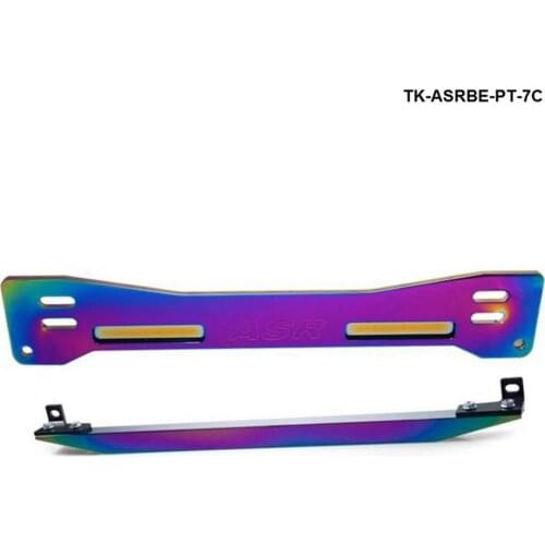 Aluminum Neochrome jdm Rear Suspension Subframe Brace + Lower Tie Bar For Mitsubishi Proton Wira Evo1-3 TK-ASRBE-PT-7C