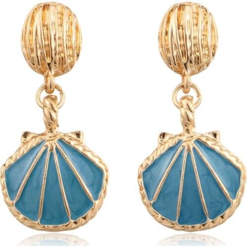 Женские золотые серьги Atreus China At AliExpress