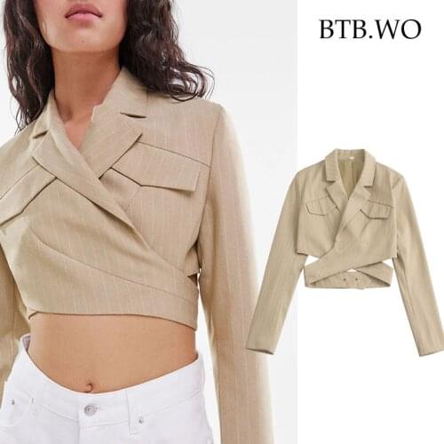 BTB.WO Women's Tweed Blazers