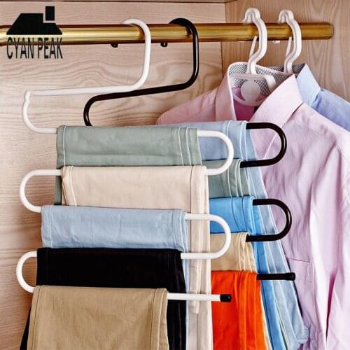 CYAN PEAK Hangers For Trousers In The Closet