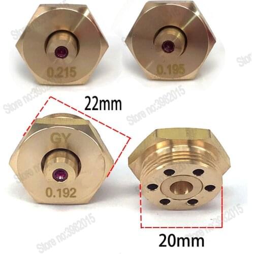 EDM Parts Ruby 0.192mm Water Nozzle Molybdenum Wire Guider Water Cooling Plate With Panel for Medium Speed Wire Cut Machine