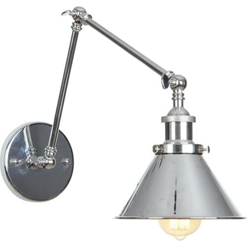 Europe Style art designer Wall Lamp Vintage Nordic chrome sconce wall lights LED for living room bedroom bathroom