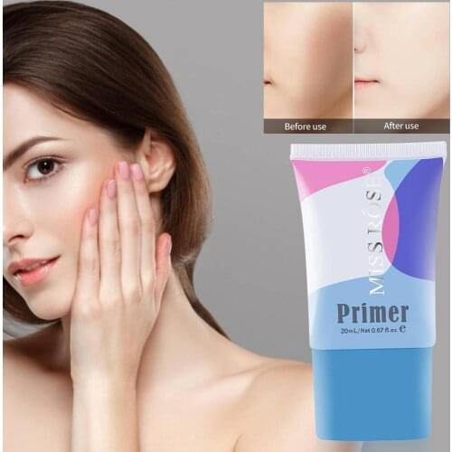 20ml Isolation Cream Face Base Makeup Primer Liquid Matte Make Up Fine Lines Oil-control Facial Cream Brighten Foundation