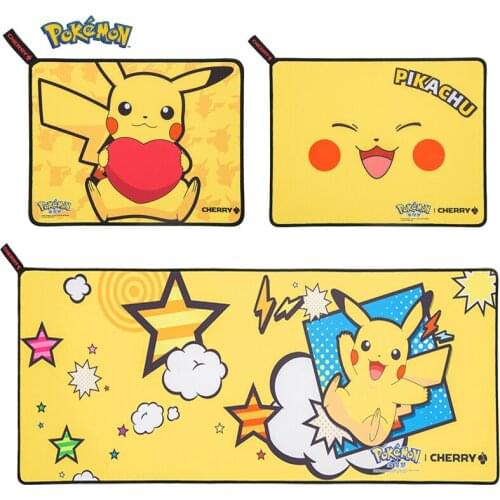 Pikachu Venusaur Blastoise Scorbunny Pokemon Mouse Pads Toys CHERRY Customized Lovely Kawai Natural Latex Computer Mouse Pad