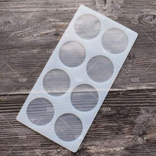 Round Shape Silicone Chocolate Mold Bakeware Birthday Cake Cookie Decorating Tools Chocolate Mould SA32