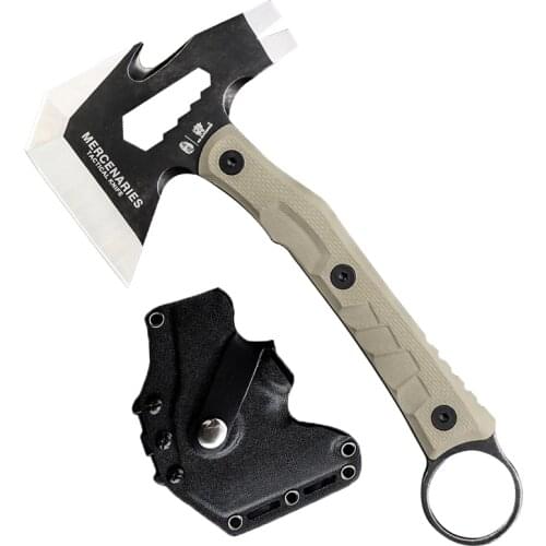 New Arrival Mini Camping Hatchet Multifunctional Survival Outdoor Tactical Axe G10 handle Portable Hand Tool Ax