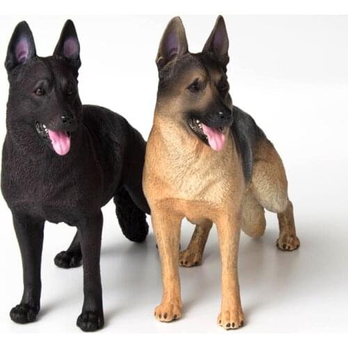 Shepherd Dog Model Simulation Animal Dog Model for Soldier Scene Accessories Toys & Hobbies