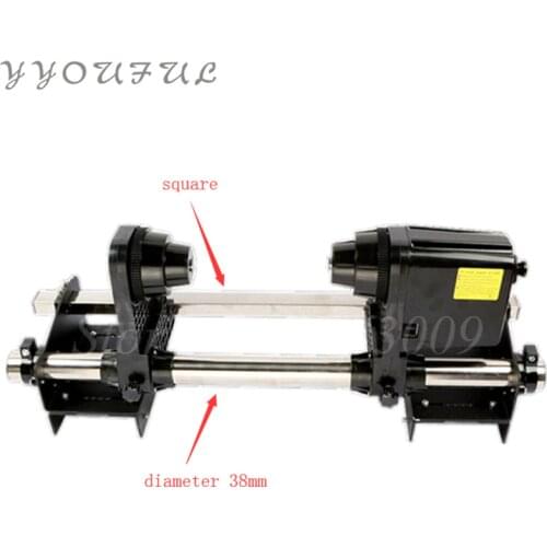 Powerful Eco solvent printer paper control kit Roland /Mimaki /Mutoh plotter roller take up system single motor