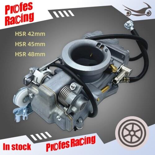 Motorcycle HSR42 HSR45 HSR48 Carburetor Carb For Harley TM42 TM45 TM48 Mikuni 4T Accelerator Pump Performance Pumper Carburetor