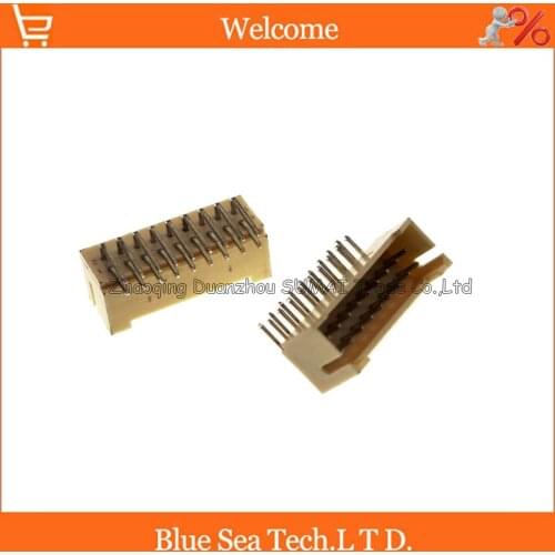 PHB-2.0 2*9 Pin 90 angle bend Pin Connector 2.0mm PHB-18P Kits for PCB/Automotive/electronic circuit ect