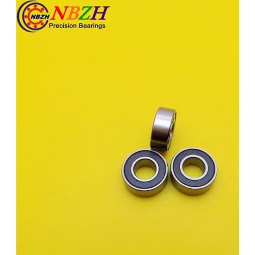 NBZH sale price 50pcs free shipping The Rubber sealing cover Thin wall deep groove ball bearings 686-2RS 6*13*5 mm ABEC-5 Z2V2