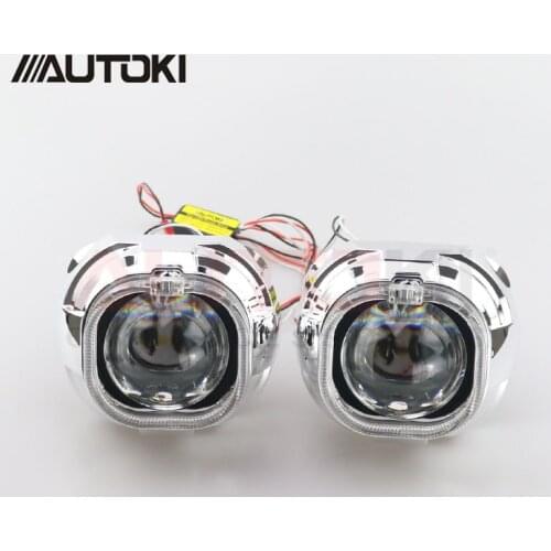 Free Shipping Autoki Auto Car Hid Projector Lens Led Shroud for Q5 Hella Bosch 3Inch Projector Lens High Temp Resistant Mask