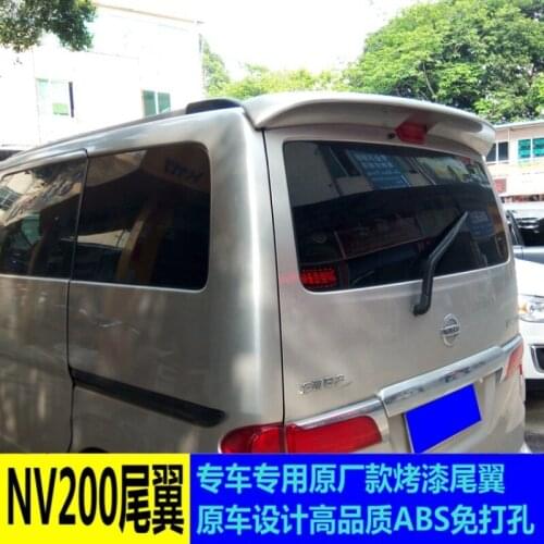 Suitable For Nv200 Refitting Special Tail, Top Wing, Abs Non Punching Decoration Fixed Wing