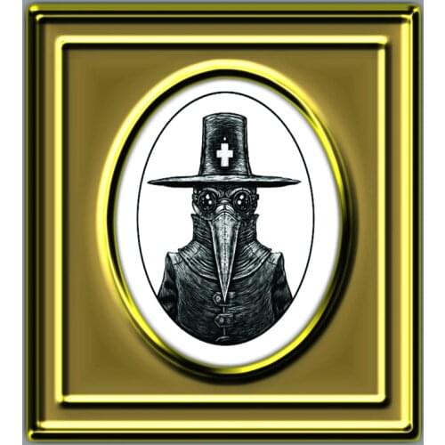 Hot Embroidery Plague Doctor Cross Stitch Pattern Software Free Download with 100% Cotton Flosses & Free Shipping for Home Decor