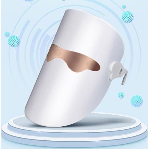 LED Facial Mask Purification Household Color Light Facial Skin Rejuvenation Mask Photon LED Wrinkles and Acne Beauty Skin Tool