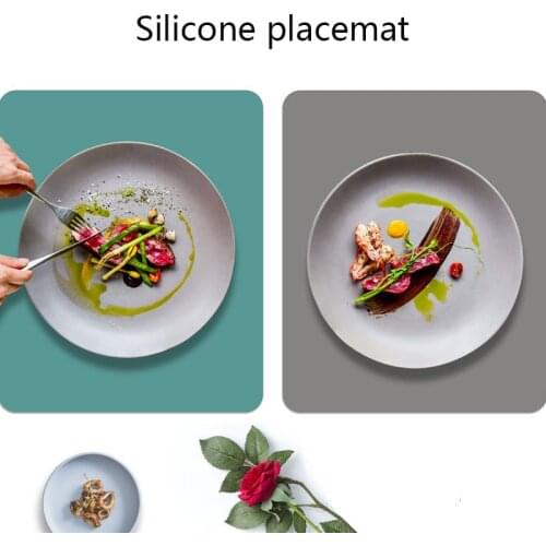 Silicone Placemats - Multifunctional Silicone Mat - 1PCS - Placemats for Kids Heat-Resistant Washable Non-Slip Insulation Mats
