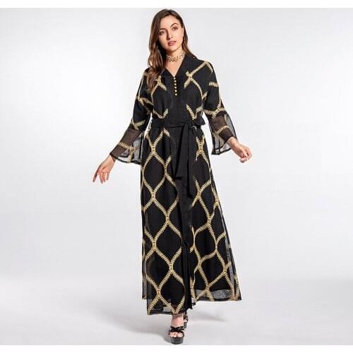 Turkish African Dresses For Women Islam Muslim Dress Caftan Marocain Djellaba Robe Longue Femme Musulmane Kaftan Abaya Dubai