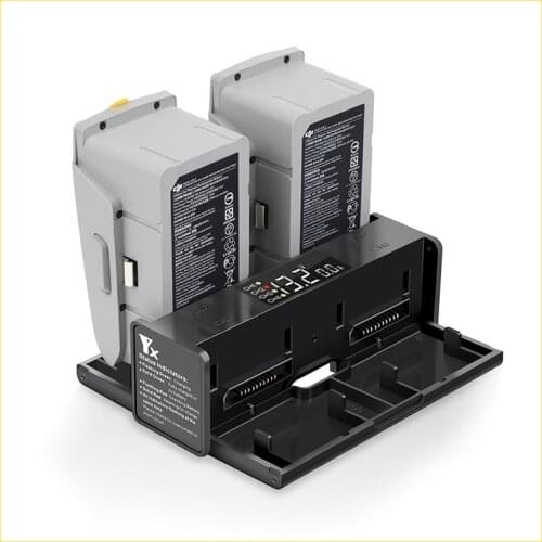 4in1 Charger Battery for DJI Mavic Air2/2S Charging Hub Portable Smart Intelligent LED Drone DJI Mavic Air 2/2S Battery Charger