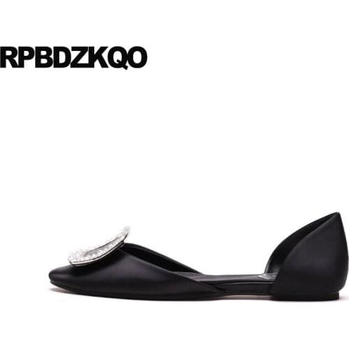 Metal china diamond slip on wedding black gray round toe drop shipping satin women dress shoes crystal sandals flats rhinestone