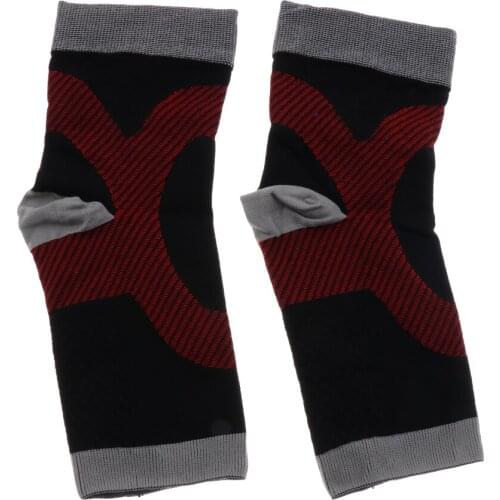 1 Pair Brace Support Compression Sleeve Sport Compression Ankle Support Protect Your Easy Injured Ankle