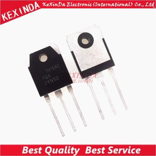 FQA24N50 24N50 N-channel FET TO-3P 500V 24A New original 10pcs/lot Free shipping