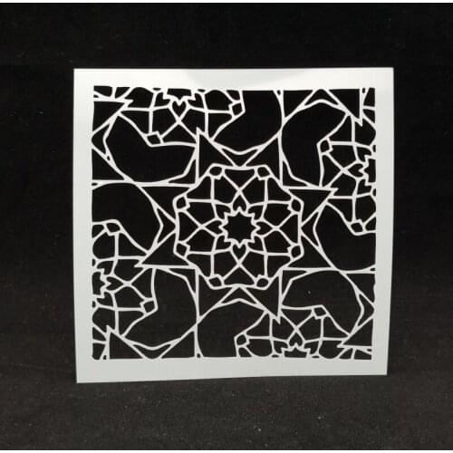 5pcs Flower Plastic Layering Stencils for DIY Scrapbooking/photo album Decorative Embossing DIY Paper Cards Crafts