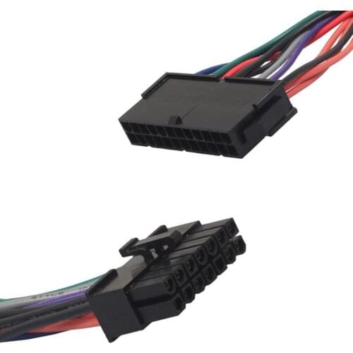 24 Pin To 14 Pin PSU Main Power Supply ATX Adapter Cable For Lenovo PC/Servers IBM ThinkServer Motherboard 18AWG 15CM Power Line