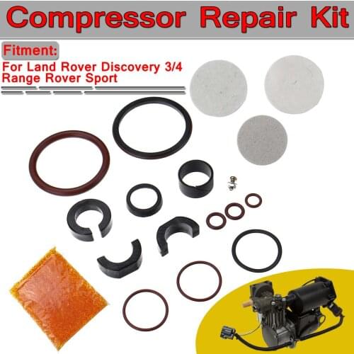Car Air Suspension A/C Compressor Repair Kit For Land Rover Discovery 3/4 Range Rover Sport RQG000017 RQG000018 RQG000019