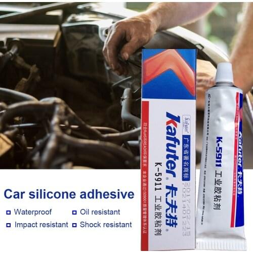 100g Automotive Headlight Sealant High Temperature Resistance Glue Electronic Components Plastic Glue Sealant Car Efficient