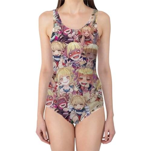 CLOOCL Fashion Anime My Hero Academia Boku One-Piece Swimsuit 3D All Over Print Sleeveless Women Swimwear Drop Shipping