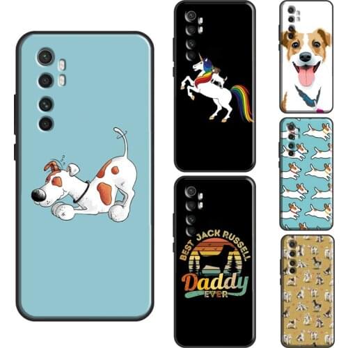 Cute Jack Russell Terrier Case For POCO X3 Pro M3 F2 F3 Phone Cover For Xiaomi Mi Note 10 Lite Mi 11 Ultra 10T Pro