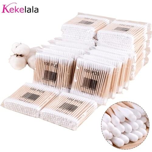 2000pcs Micro Cotton Swabs For Eyelash Extension Lifting Eye Lash White Cleaning Applicators Brush Microblading Beauty Tools