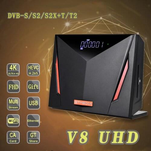 Full HD GTmedia V7 s2x satellite Receiver H.265 DVB-S2 Digital Receptor upgraded by gtmedia V7S hd With USB Wifi gtmedia v7s2x