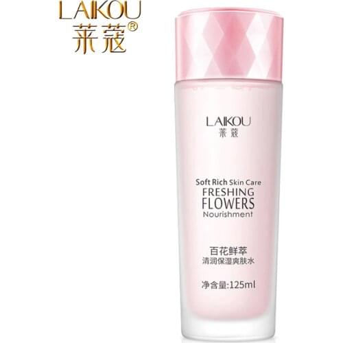 LAIKOU 125ml Facial Serum Toner Skin Care Moisturizing and Hydrating Anti Wrinkle Whitening Dry Essence Face Skin Serum Toner
