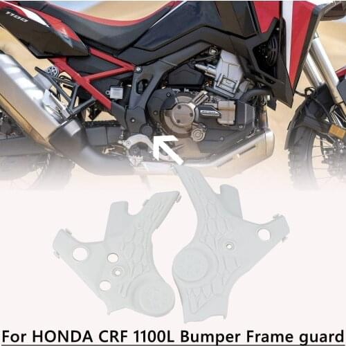 For HONDA Motorcycle Bumper Frame Protection Guard CRF 1100L Africa Twin CRF1100 L Adventure Sport Frame Protectors Cover