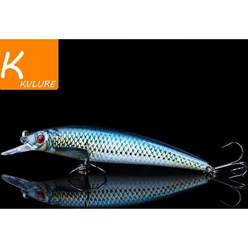 11cm Minnow Fishing Hard Lures Wobblers Metal Everything Goods For Fishing Spinner bait Swimbait Isca ArtificialBait