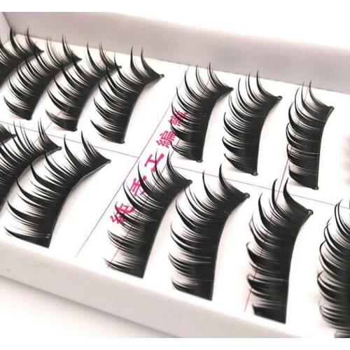 158 Natural eye tail tip thick TPYE DIY false eyelashes as handmade lashes fake eyelashes artificial eyelashes for beauty makeup